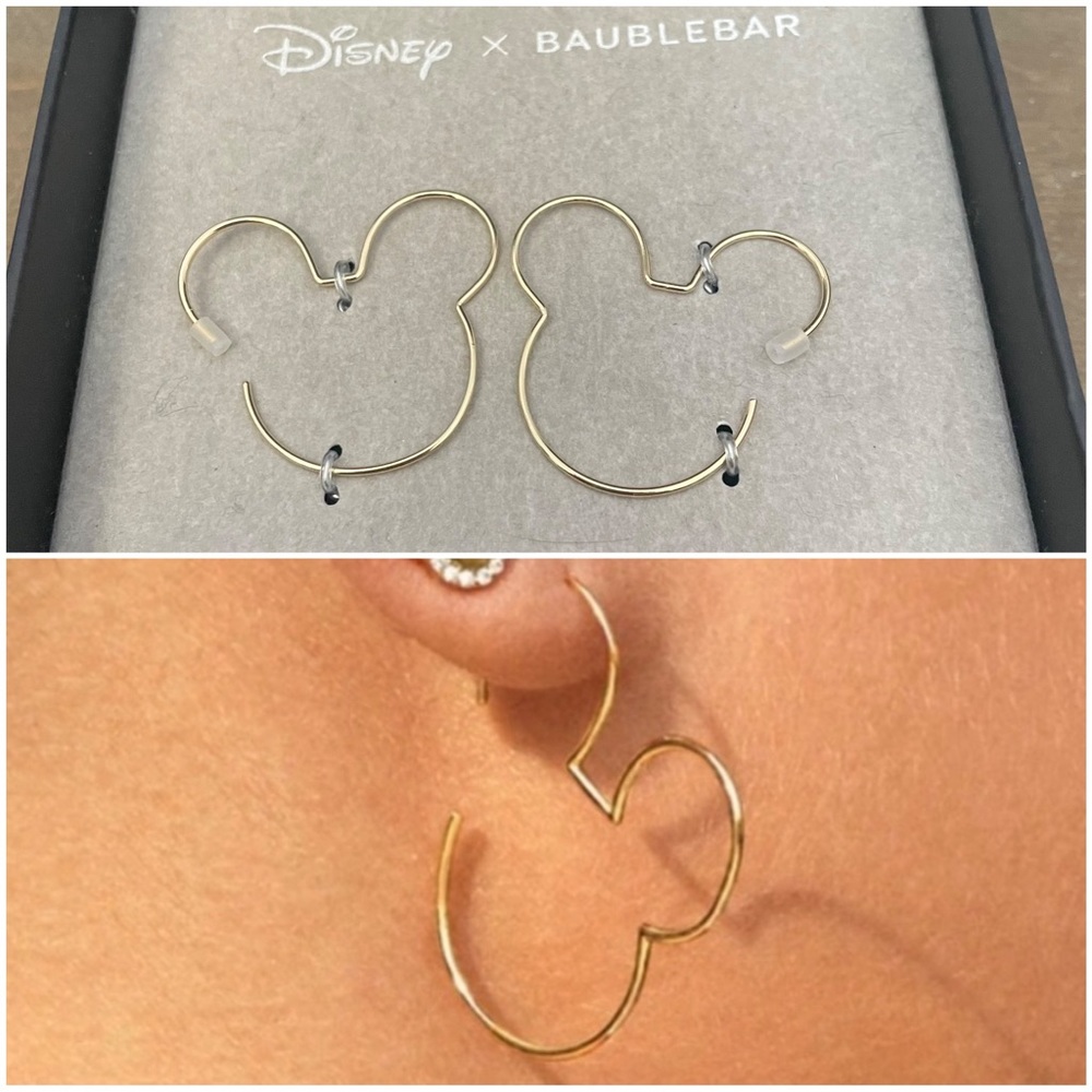 Disney x Baublebar Mickey Earrings